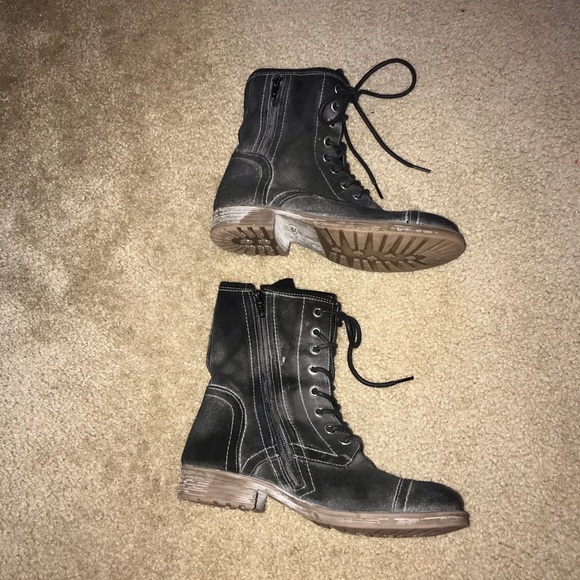 Roan boots by Bed Stu Affair leather lace up boots 7.5 - Picture 5 of 9